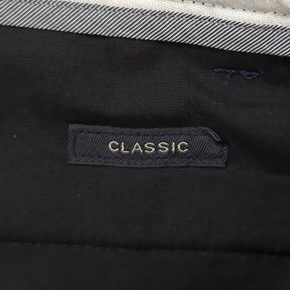 J. Crew Bowery 100%Wool Classic Blue Dress Pants W38 L34 - Picture 9 of 11